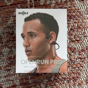 NIB SEALED Shokz OpenRun Pro Bone Conduction Sport Headphones - Black